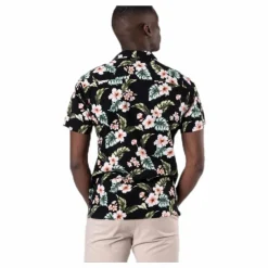 Dale Resort Shirt S/S One Pocket Black