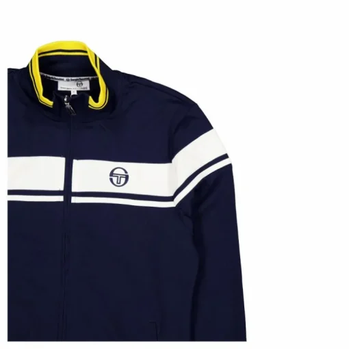 Damarindo Track Top Maritime Blue/gardenia
