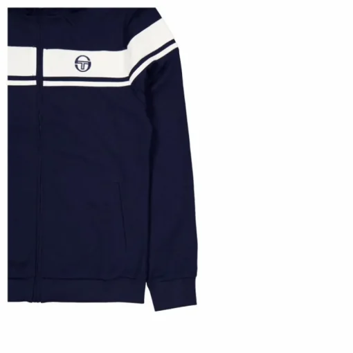 Damarindo Track Top Maritime Blue/gardenia
