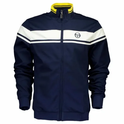 Damarindo Track Top Maritime Blue/gardenia