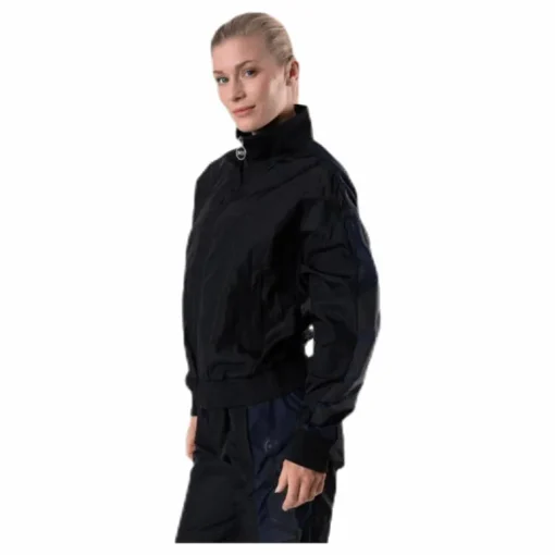 Dark Windbreaker Jacket Black