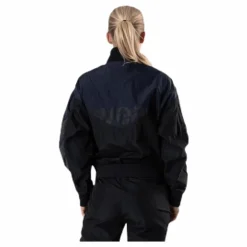 Dark Windbreaker Jacket Black