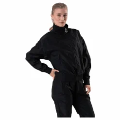 Dark Windbreaker Jacket Black