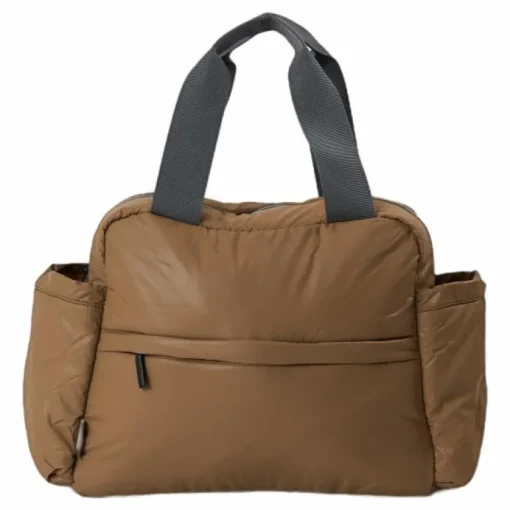 Day Puffy Sport Shoulder Bag Beige