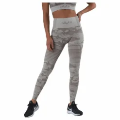 Desert Storm Camo Leggings Beige