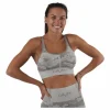 Desert Storm Camo Sports Bra Beige