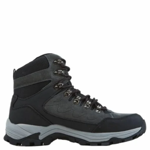 Detion W Outdoor Leather Boot Steel Gray