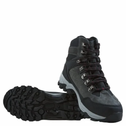 Detion W Outdoor Leather Boot Steel Gray