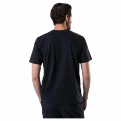 Diamond Cut Pocket Tee Black