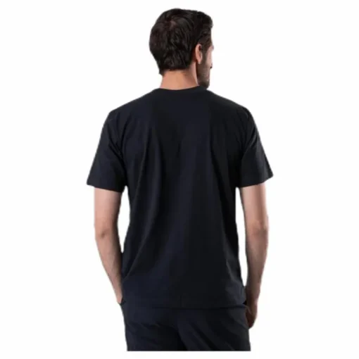 Diamond Cut Pocket Tee Black
