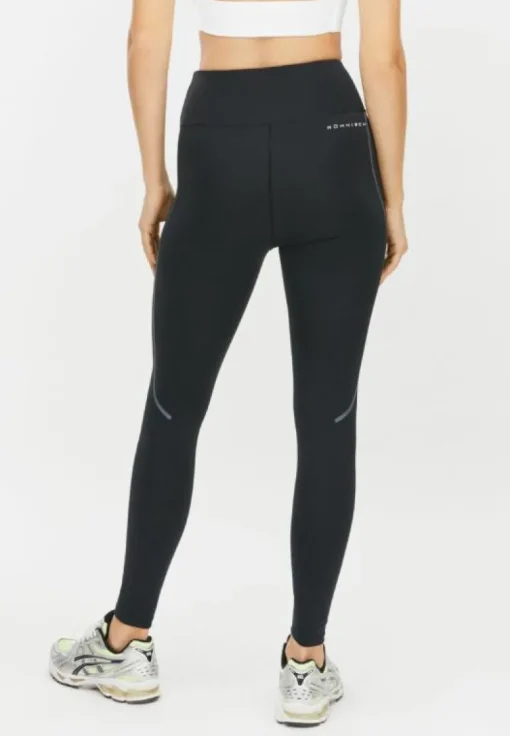 Distance Stripe Tights Black