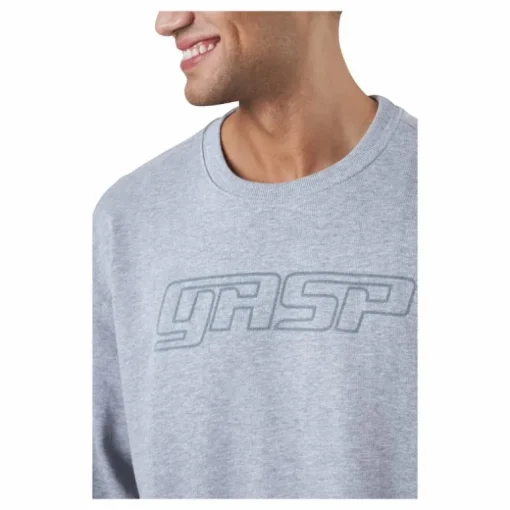 Division Crewneck Grey Melange