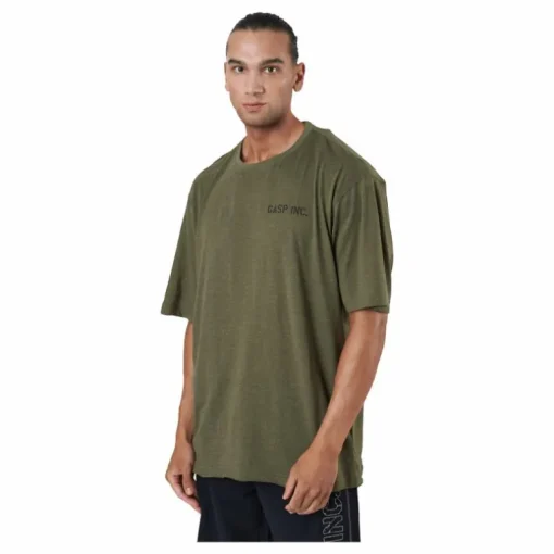 Division Iron Tee Army Green Melange