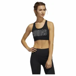Dont Rest Alphaskin Sport Branded Bra Black / White