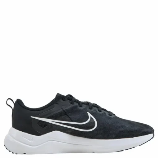 Downshifter 12 Women's Road Running Shoes BLACK/WHITE-SMOKE GREY-PURE PLATINUM