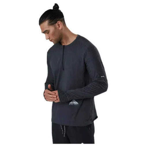 Dri-FIT Element 1/2-Zip Top Trail Black/Grey