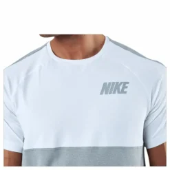 Dri-FIT Hyper SS Top White/Grey