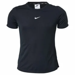 Dri-FIT One Big Kids' (Girls') Short-Sleeve Top BLACK/WHITE