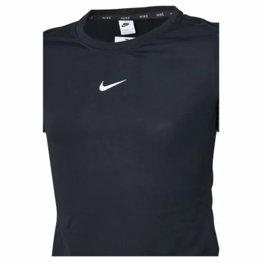 Dri-FIT One Big Kids' (Girls') Short-Sleeve Top BLACK/WHITE