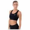 Dri-FIT Swoosh Women's Medium-Support Non-Padded Sports Bra BLACK/BLACK/WHITE
