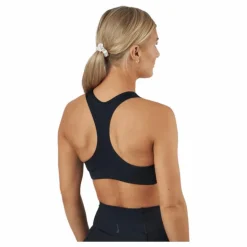 Dri-FIT Swoosh Women's Medium-Support Graphic Sports Bra BLACK/WHITE/PARTICLE GREY