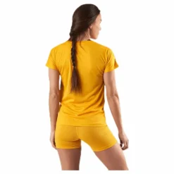 Eaze SS Logo Mesh Tee Orange/Yellow