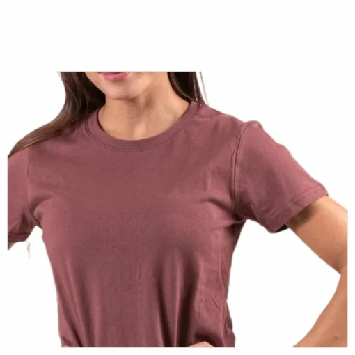 Ebba T-shirt Purple/Brown