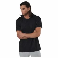 Eco Cotton S/S Crew Neck Black