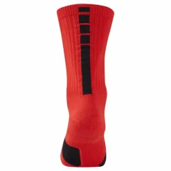 Elite Crew Basketball Socks UNIVERSITY RED/BLACK/BLACK