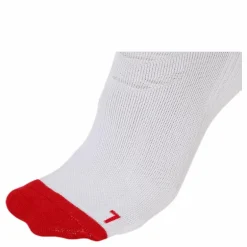 Elite Indoor Sock High White/Red