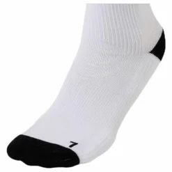 Elite Indoor Sock High White/Black