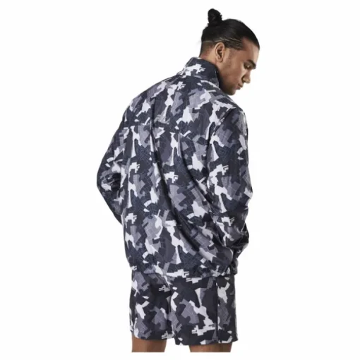 Ender Aop Wind Anorak Grey