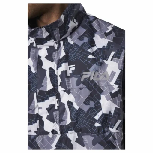 Ender Aop Wind Anorak Grey