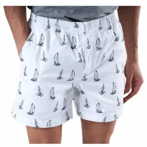 Eskil Shorts Blue/White