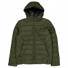 Ess Hooded Padded Jacket Dark Olive