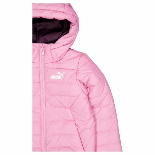 Ess Hooded Padded Jacket Mauved Out