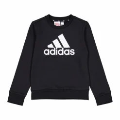 Essentials Big Logo Cotton Sweatshirt Black