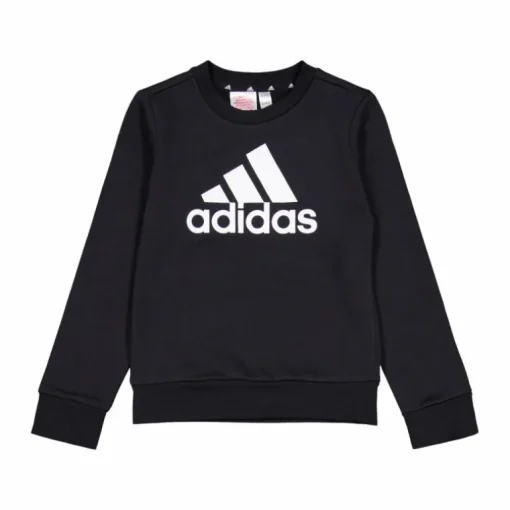 Essentials Big Logo Cotton Sweatshirt Black