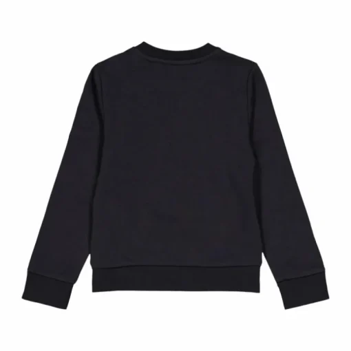Essentials Big Logo Cotton Sweatshirt Black
