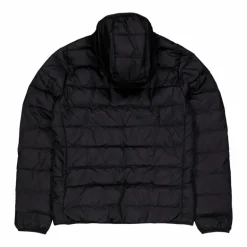 Essentials Light Down Hooded Jacket Black