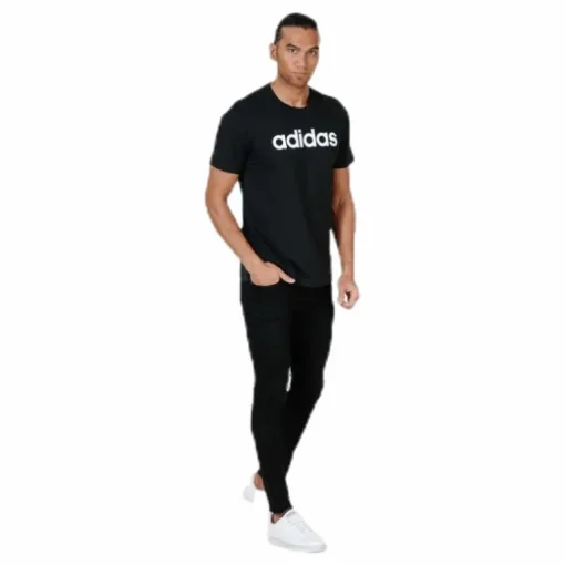 Essentials Linear T-Shirt Black / White