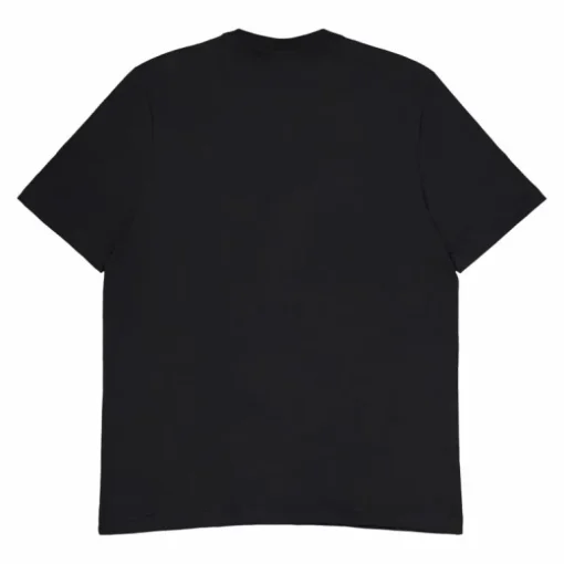 Essentials Single Jersey Embroidered Small Logo T-Shirt Black