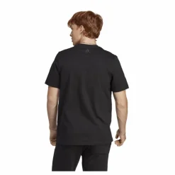 Essentials Single Jersey Big Logo T-Shirt Black / White