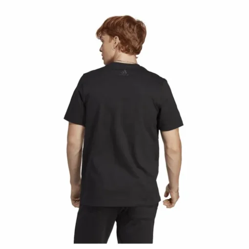 Essentials Single Jersey Big Logo T-Shirt Black / White