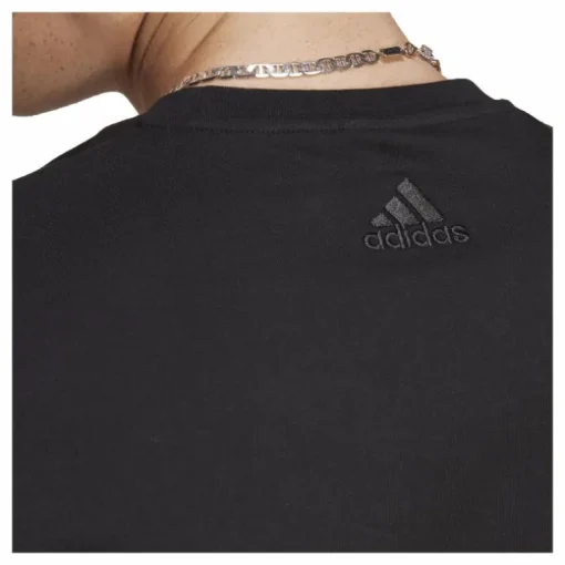 Essentials Single Jersey Big Logo T-Shirt Black / White