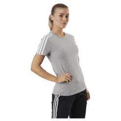 Essentials Slim T-Shirt Medium Grey Heather / White