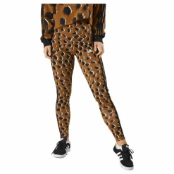 Essentials 3-Stripes Animal Print Leggings Brostr/Multco/Black