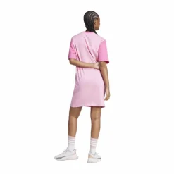 Essentials 3-Stripes Single Jersey Boyfriend Tee Dress Pink