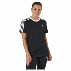 Essentials 3-Stripes T-Shirt Black / White