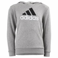 Essentials Two-Colored Big Logo Cotton Hoodie Medium Grey Heather